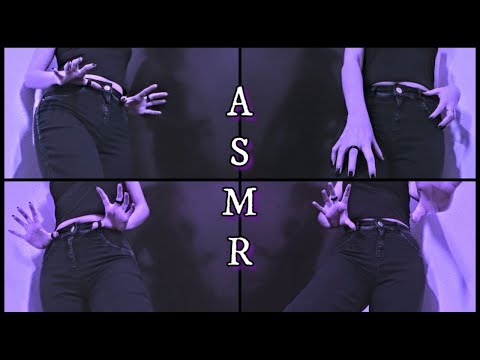 ASMR - Scratching super intenso na calça jeans preta (No Talking)