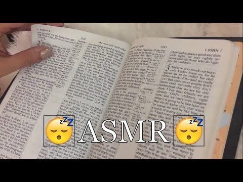 ASMR ~ Bible Reading  I John -Foreign Accent and Soft Spoken - Happy New Year ⭐🙏