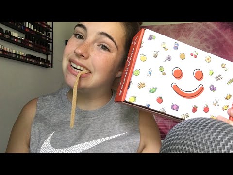 |ASMR| FOOD REVIEW MUNCHPAK UNBOXING |JULY EDITION|