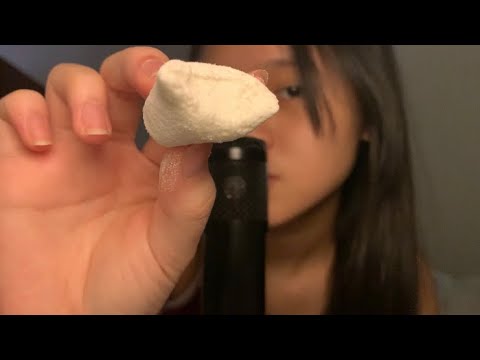 ASMR marshmallow mukbang 🤪