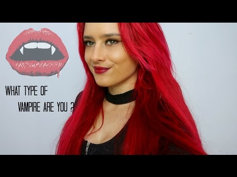 What type of vampire are you? // ASMR whispered reading + tapping