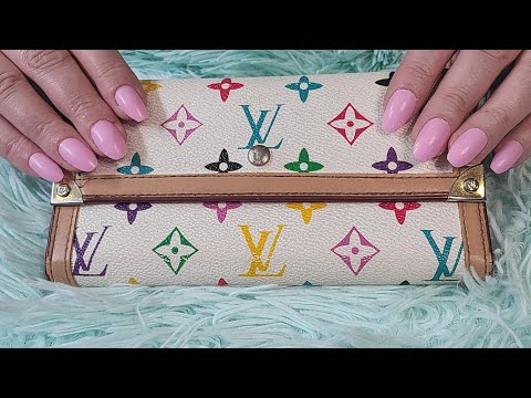 ASMR Fast Tapping And Scratching On Wallets