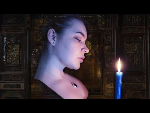 Dark ASMR || Meeting a Ghost on a Ship | Candlelight and Face Touching [Binaural]