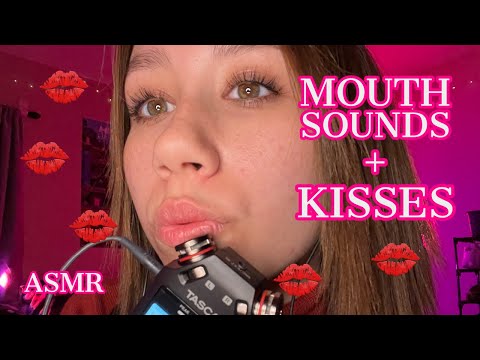 ASMR | mouth sounds and kisses 💋💋