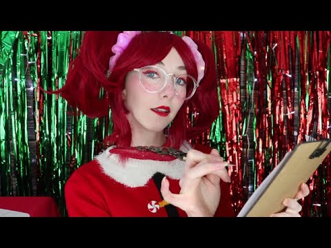 Peppermint the Elf Checks if You've Been Naughty or Nice (ASMR)