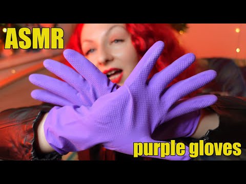 ASMR in rubber kitchen gloves