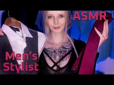 ASMR Men's Stylist: Haircut, Shave & Suit Fitting! Personal Attention For Men