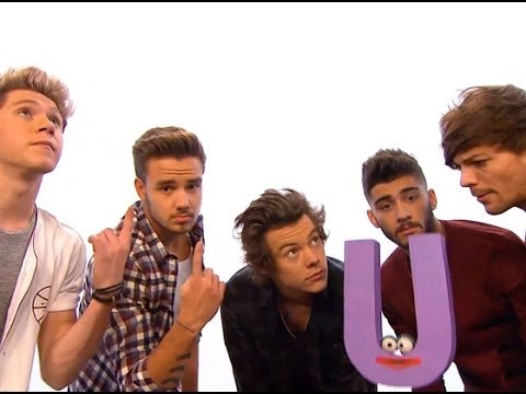 Harry Styles and the rest of One Direction Sing On "Sesame Street" About Letter U ?!