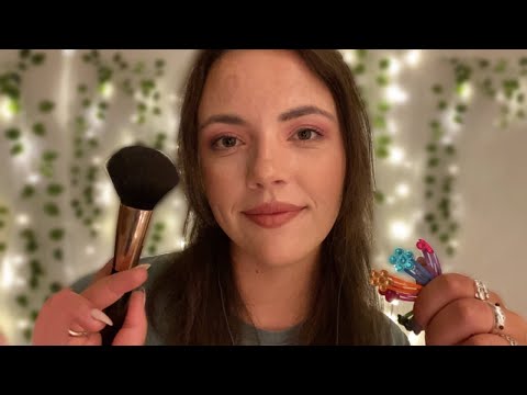 Cozy Personal Attention for Sleep ASMR | Hair Clipping, Blink, Face Brushing, Positive Affirmations