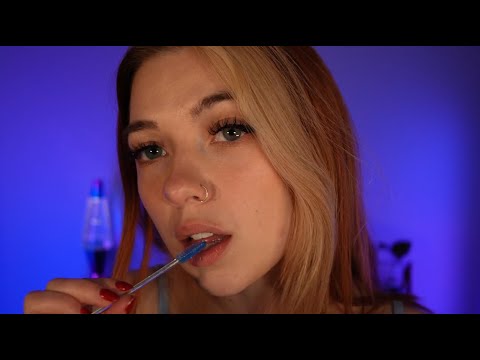 No talking, just spoolie noms and face touching [ASMR]
