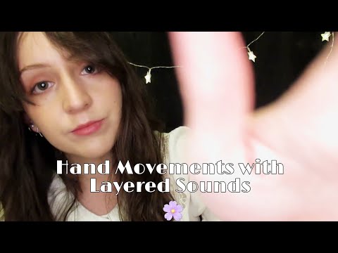 ⭐ASMR Fast Hand Movements and Layered Mouth Sounds (#reiki #plucking)
