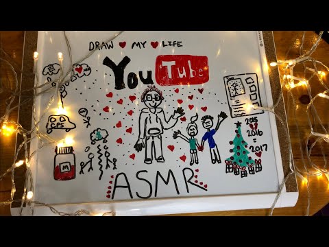 ASMR DRAW MY LIFE ~ From Bad to FREE | 2018 EDT