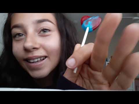 ❤ASMR~ Eating a Lolipop/ Relaxing Mouth Sounds🍭
