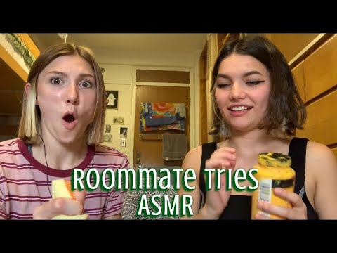 ASMR | My Roommate Tries ASMR | Random and Unpredictable Trigger Assortment | Chaotic and Tingly :)