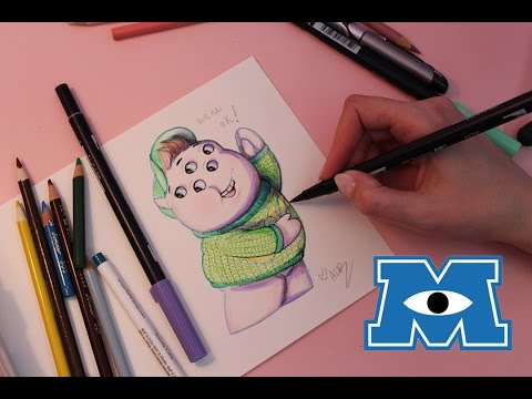 Greeting Card Thursday: Squishy from Monsters University (ASMR softly spoken)