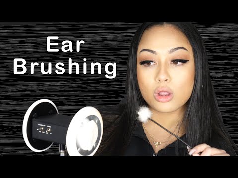 ASMR | Ear brushing AGAIN
