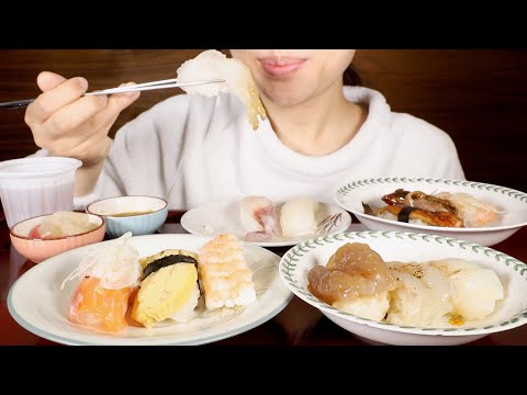 ASMR Super Fresh Sushi Mukbang in Korea