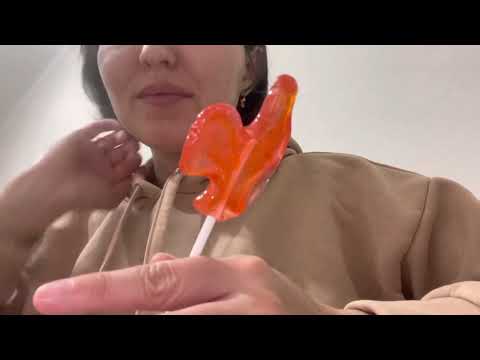 Lollipop ASMR. No talking