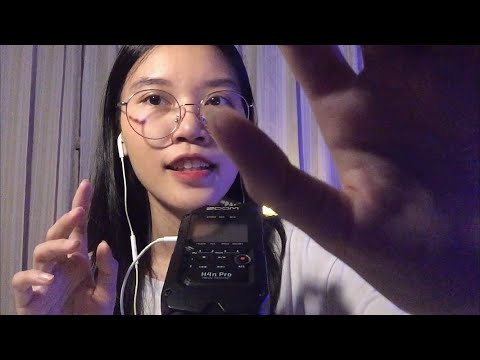 ASMR Mouth Sounds and Hand Sounds