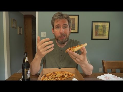 Let's Eat! #3 - BBQ Chicken Pizza & Root Beer [ ASMR ]