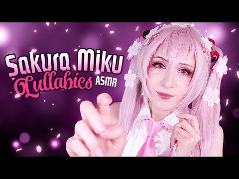 Cosplay ASMR - Sakura Miku Appears in Your Dream & Humms Lullabies for You
