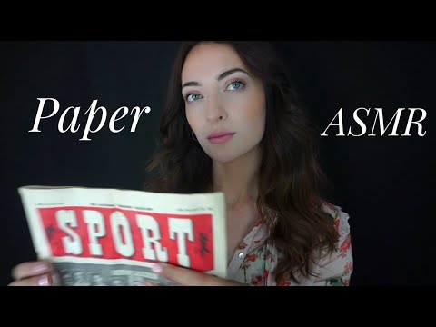 ASMR Paper and Book Sounds | Library Triggers and Reading Extracts