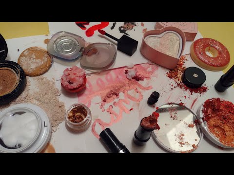 makeup destroying ASMR