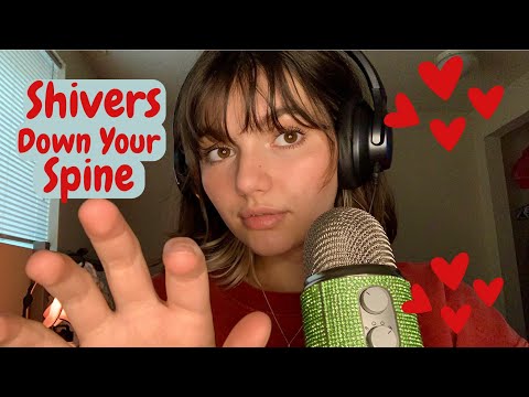 ASMR | Giving You The Shiveries (Bare & Fluffy Mic Sounds) SOFT SPOKEN, Hand Movements, Mouth Sounds