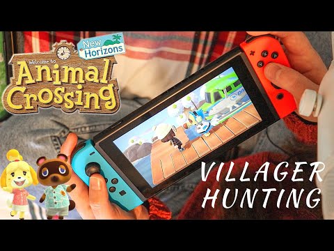 ASMR | Winter Island Tour & Villager Hunting | Animal Crossing New Horizons (Whispered)