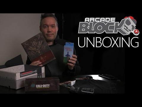 ASMR Unboxing ARCADE BLOCK November 2016!