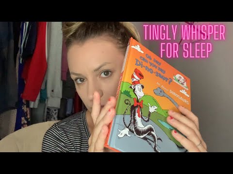 TINGLY WHISPER FOR SLEEP ASMR | SIMPLE TRIGGERS FOR SLEEP | BOOK TRIGGERS ASMR | RELAXING ASMR