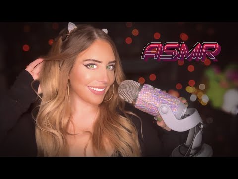 ASMR ✨ Unpredictable with crunchy mic cover & mouth sounds | Looped once with echo for extra TINGLES