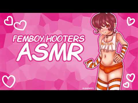 ❤︎【ASMR】❤︎ Playful Femboy Hooters Server Flirts With You