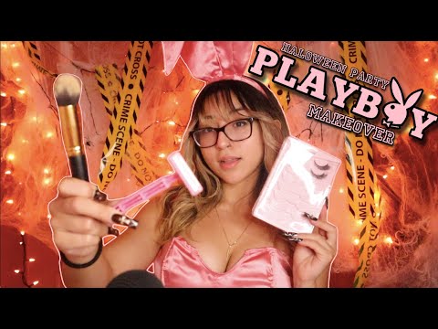 [ASMR] "Friend" Gets You Ready For Halloween Costume Party 🎃✨