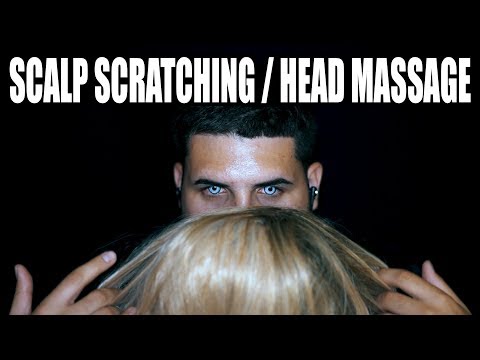 ASMR Scalp Scratching And Head Massage