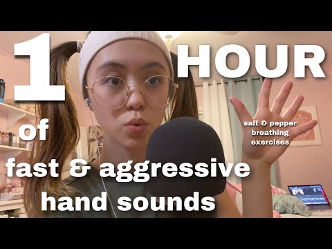 ASMR | 1 Hour of Fast & Aggressive Hand Sounds