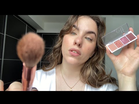 ASMR Toxic Best friend does your makeup | you’re going on a date
