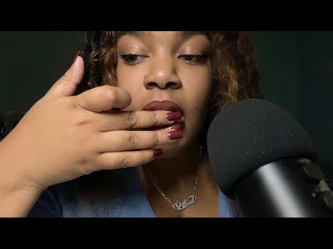 ASMR | Spit Painting (mouth sounds) | brieasmr
