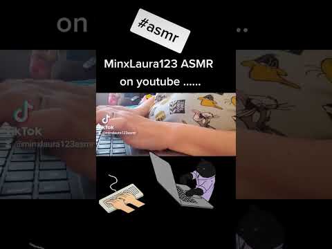 ASMR fast typing sounds   under a minute tingles