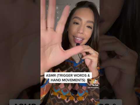 ✨ASMR TRIGGER WORDS & HAND MOVEMENTS ✨