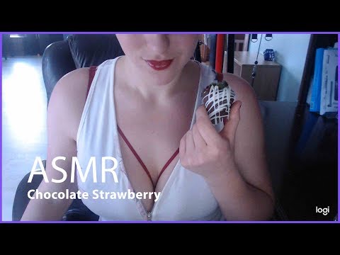 ASMR Chocolate Dipped Strawberries