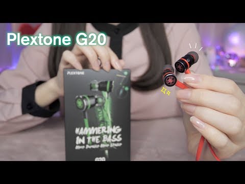 [ASMR] Plextone G20 Gaming Earphone Unboxing, Review, Compare the Sound Quality (Whispering)