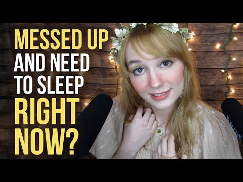 ASMR WHEN YOU HAVE NO TIME LEFT TO SLEEP (Yawns, Blinking, Blurry Eyes, Boring Reading, Soft Music)