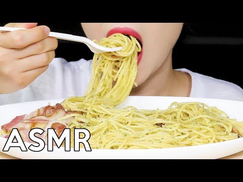 ASMR Spaghetti Aglio e Olio *BigBites* 알리오올리오 스파게티 리얼사운드 먹방 Eating Sounds