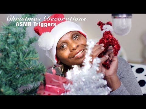 Christmas Decoration TRIGGERS ASMR Chewing Gum