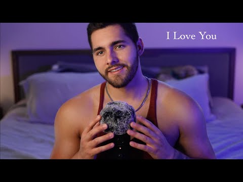I Love You ❤️ 1 Hour Male Personal Attention & Smooches ASMR - Looped