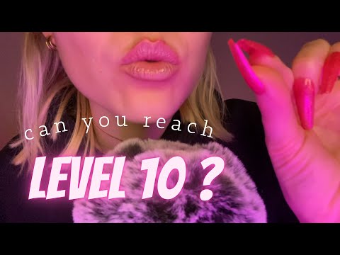 ASMR - Can You Get To Level 10 Before Falling Asleep? 👀