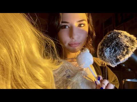 ASMR: Chatty Girl Plays with your Hair in Class I Hairplay, Rambles, Personal Attention