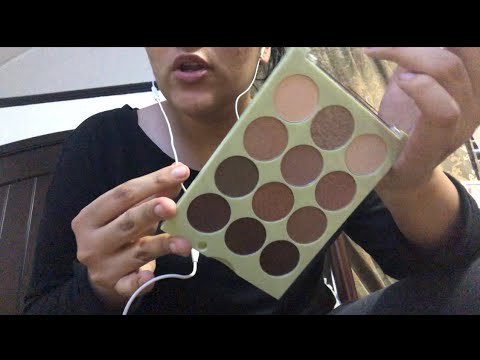 ASMR MAKEUP UNBOXING - WHISPERS, TAPPING, SCRATCHING
