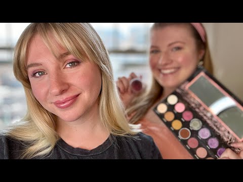 ASMR Real Person Springtime Makeup Application | Unintentional Style Talking Roleplay for Relaxation